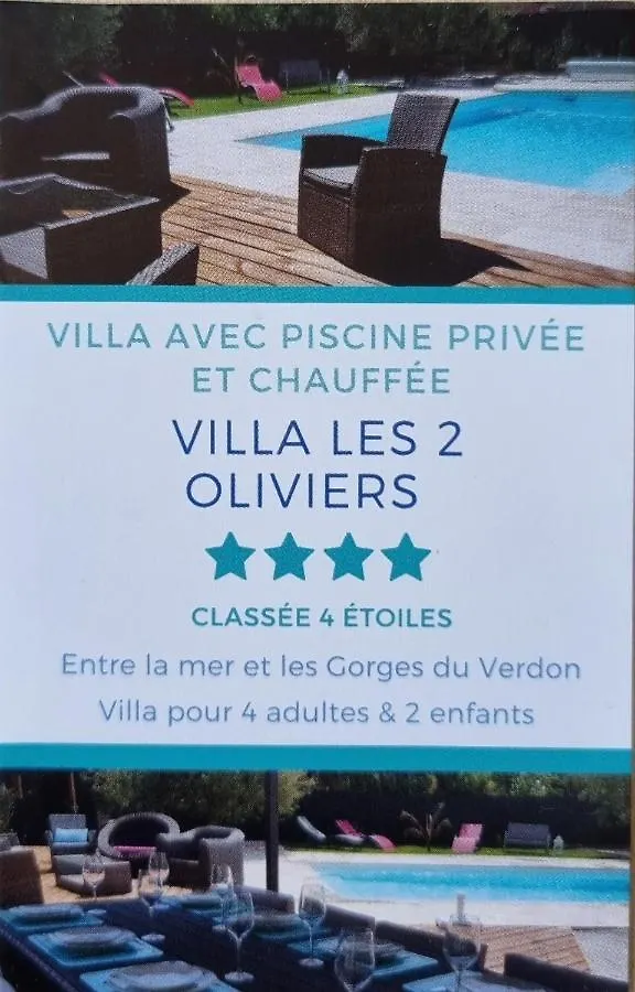 Villa Les 2 Oliviers Le Luc